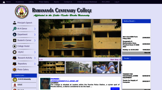 ramanandacentenarycollege.in