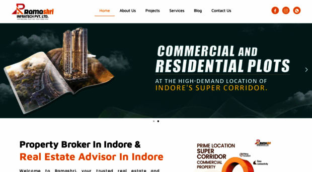 ramashriinfratech.in