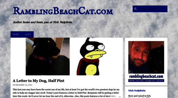 ramblingbeachcat.com