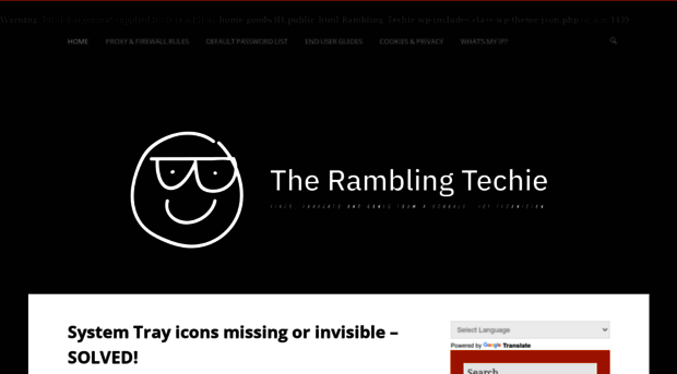 ramblingtechie.co.uk