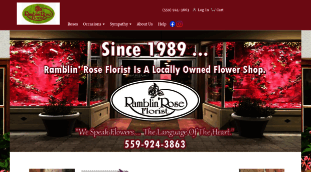 ramblinroseflorist.net