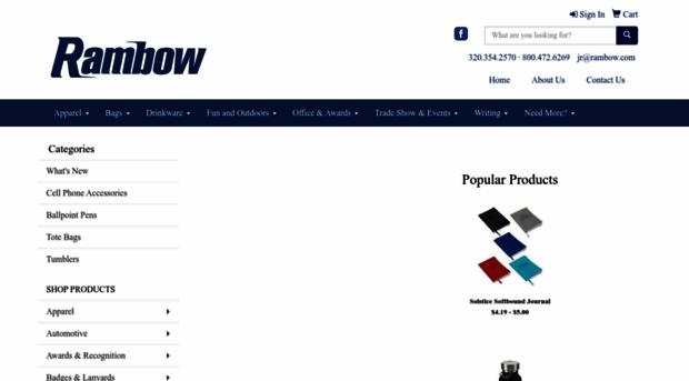 rambowpromotionalproducts.com