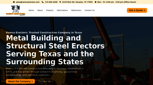 ramcoerectors.com