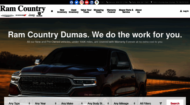 ramcountrydumas.com