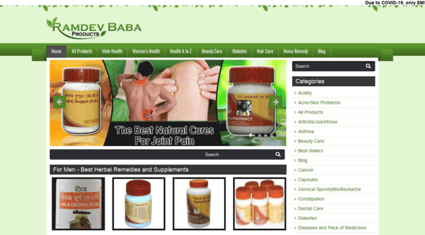 ramdevbabaproducts.com