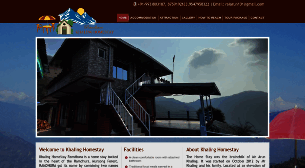 ramdhurakhalinghomestay.com