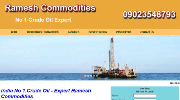 rameshcommodities.in