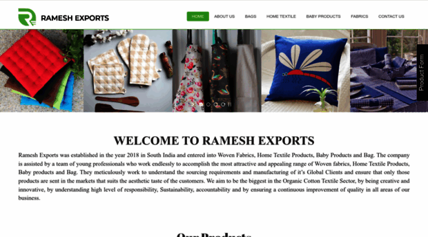 rameshexports.in