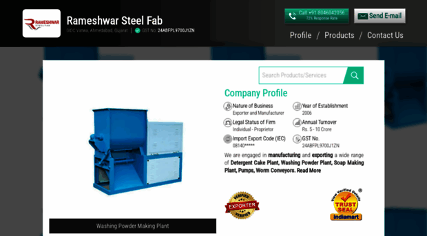 rameshwarsteelfab.com