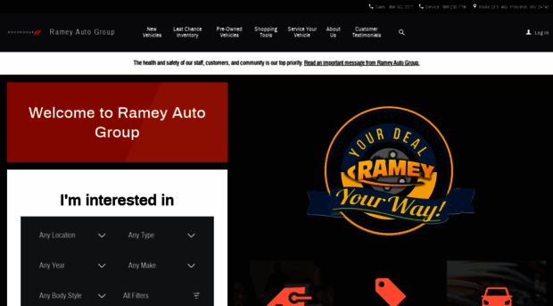 rameycars.com