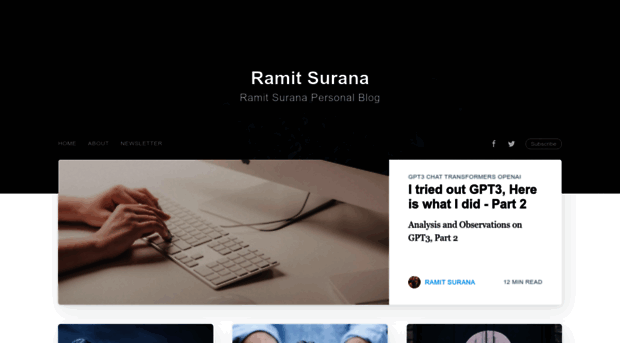 ramitsurana.github.io