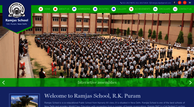 ramjasschoolrkpuram.com