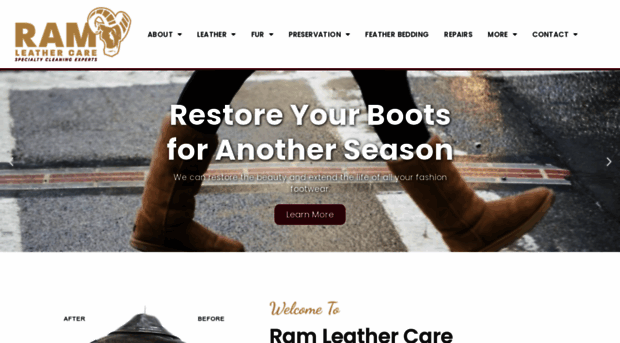 ramleathercare.com