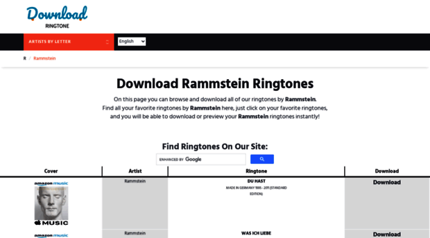 rammstein.download-ringtone.com