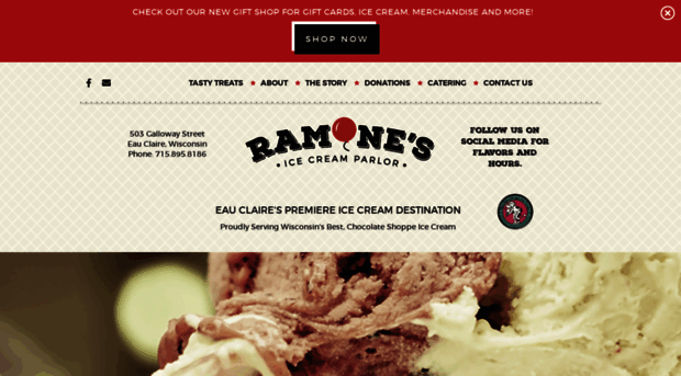 ramonesicecream.com