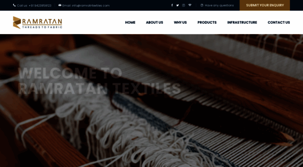 ramratantextiles.com