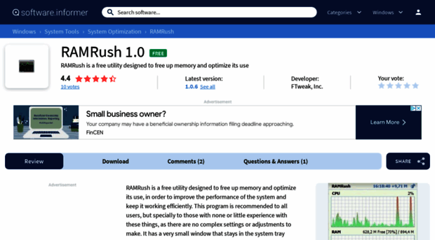 ramrush.informer.com