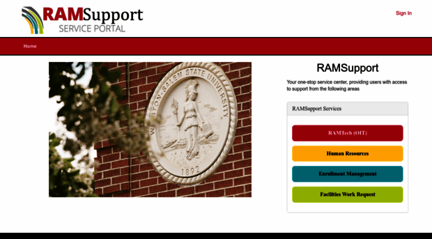 ramsupport.wssu.edu