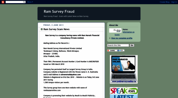 ramsurvey-fraud.blogspot.com