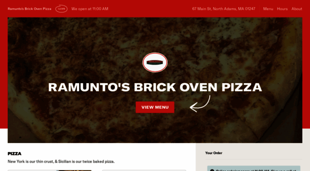 ramuntosbrickovenpizza.com