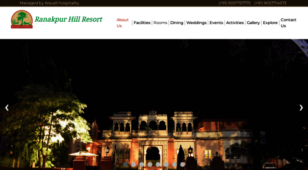 ranakpurhillresort.com