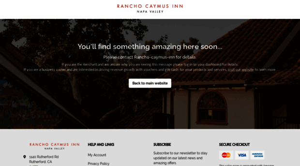 rancho-caymus-inn.vouchercart.com