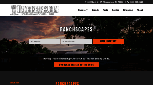 ranchscapestrailers.com