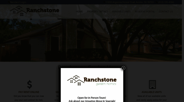 ranchstonegardenhomes.com