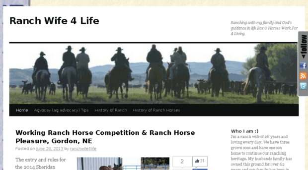 ranchwife4life.boxoquarterhorses.com