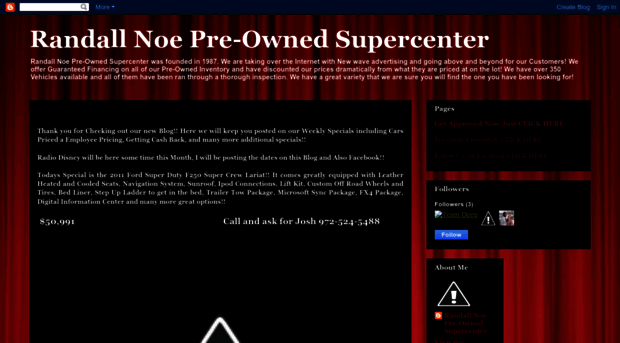 randallnoepreownedsupercenter.blogspot.com