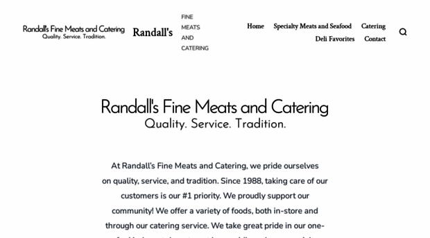 randallsfinemeats.net