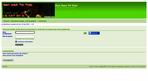 randamtothal.forumpro.fr