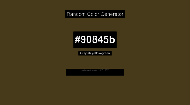 random-color.com