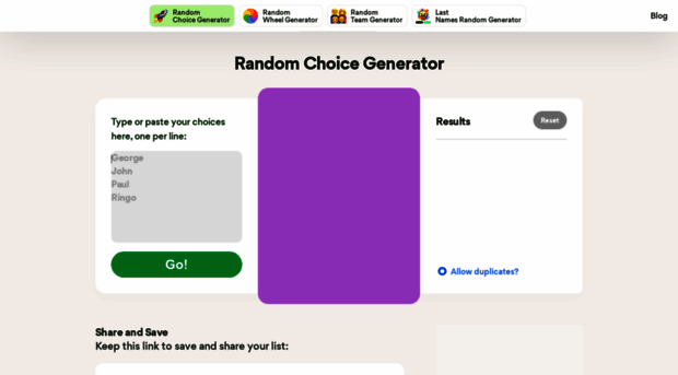 randomchoicegenerator.com