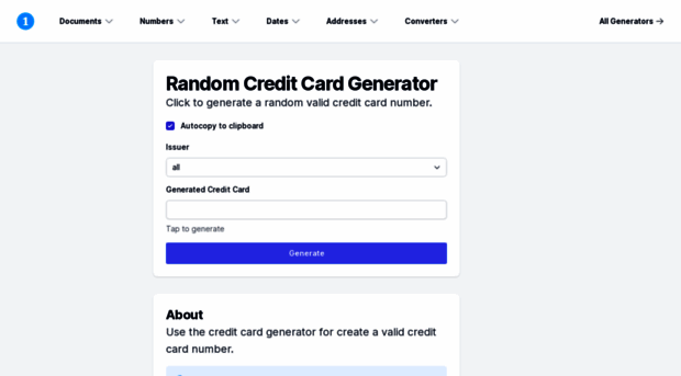 randomcreditcardgenerator.com