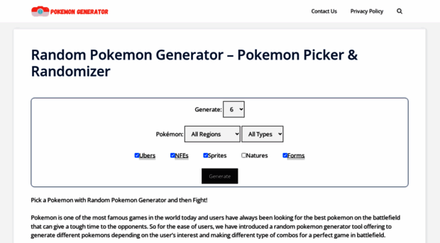 randompokemongenerator.net