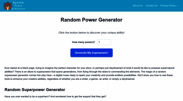 randompowergenerator.org