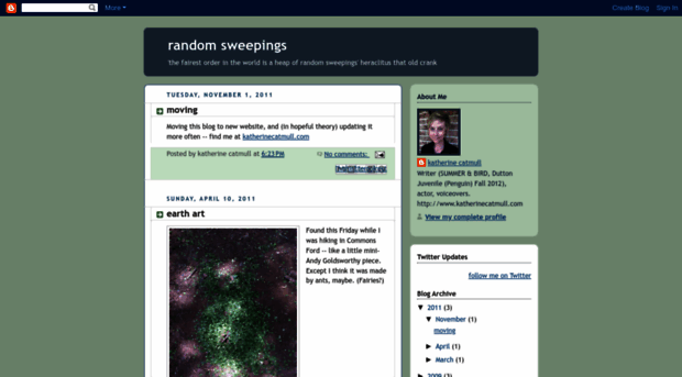randomsweepings.blogspot.com