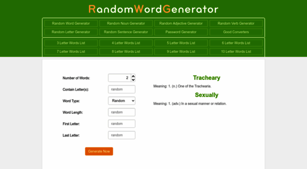randomwordgenerator.org