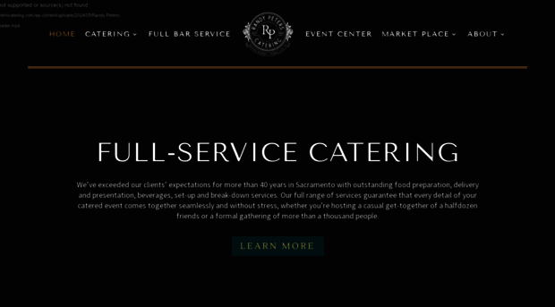 randypeterscatering.com