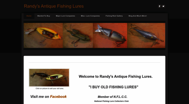 randysantiquefishinglures.com