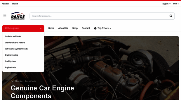rangeautoparts.co.uk