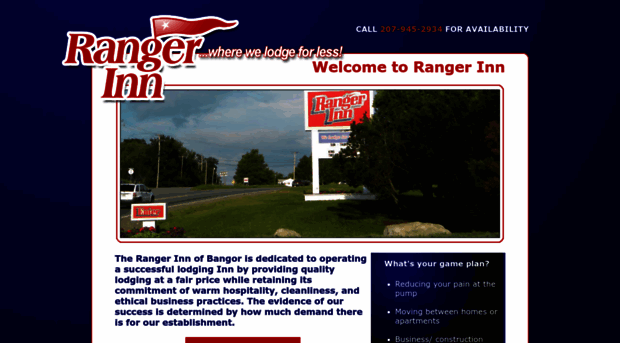 rangerinn.com - RANGER INN... Where we lodge f... - RANGER INN