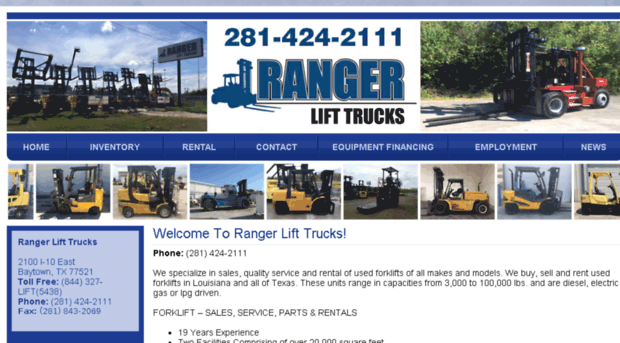 rangerlifttrucks.com