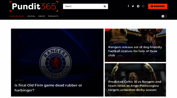 rangers.pundit365.com