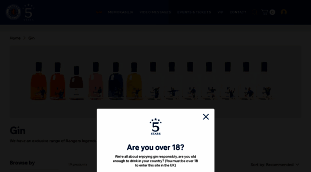rangerslegendsgin.com