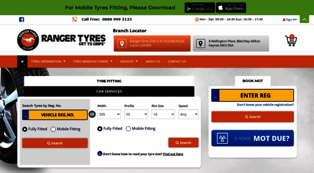 rangertyres.co.uk