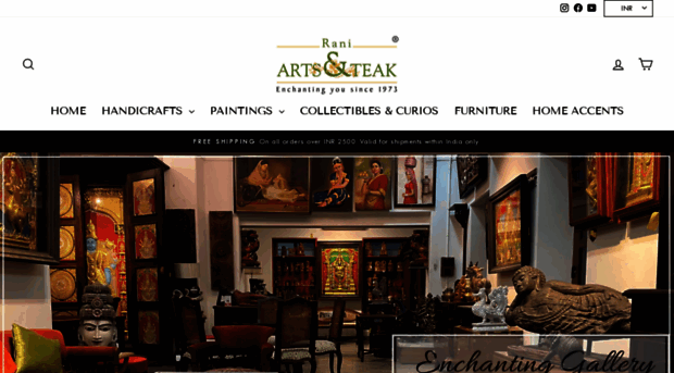 raniartsandteak.co.in