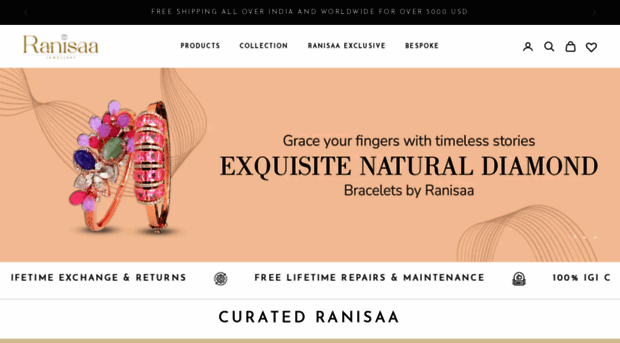 ranisaajewellery.com