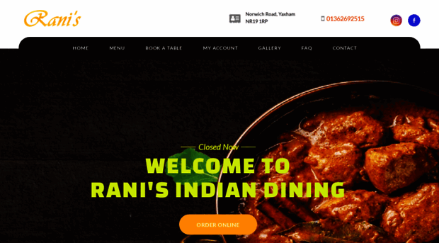 ranisindian.co.uk